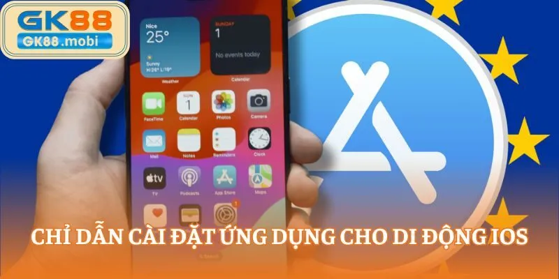 Chỉ dẫn cài đặt ứng dụng cho di động iOS