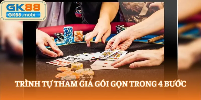 Trình tự tham gia gói gọn trong 4 bước